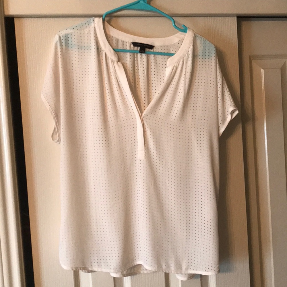 Cream colored blouse
